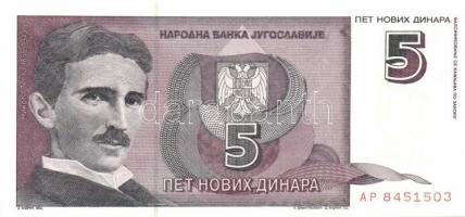 Jugoszlávia 17 db klf modern bankjegy T:1