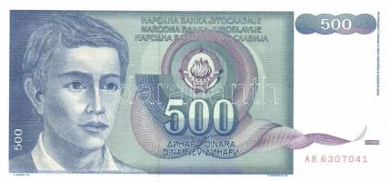 Jugoszlávia 17 db klf modern bankjegy T:1