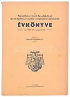 1939 A Pannonhalmi Szent Benedek Rend Győri Katholikus Czuczor Gergely Gimnáziumának évkönyve