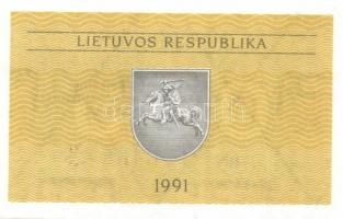 Litvánia 5 db klf modern bankjegy T:1