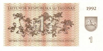 Litvánia 5 db klf modern bankjegy T:1