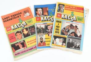 1989-1990 3 db Kacsa magazin