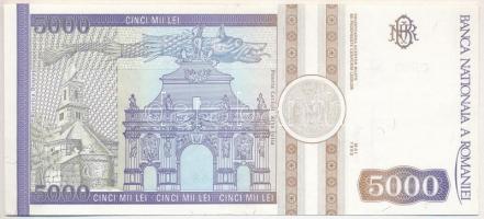 Románia 1993. 5000L "C.0025 869566" T:II
Romania 1993. 5000 Lei "C.0025 869566"...