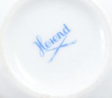 Herendi ETON mintás bonbonier, jelzett, hibátlan, d: 7 cm