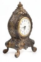 André Bouchard asztali óra, mechanikus szerkezettel, nem működik, m: 18 cm