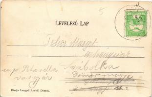 Dömös, látkép. Lengyel Rudolf kiadása (EK)