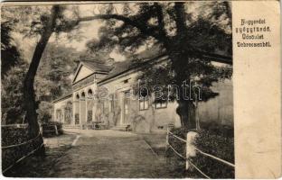 1905 Debrecen, Nagyerdei gyógyfürdő. Pongrácz Géza kiadása (EK)