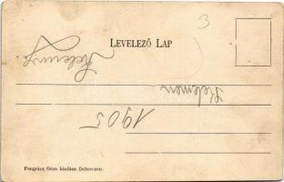 1905 Debrecen, Nagyerdei gyógyfürdő. Pongrácz Géza kiadása (EK)