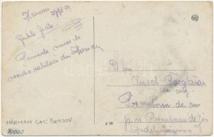 1924 Szászhermány, Honigberg, Harman (Brassó, Kronstadt); Pfarrhaus / plébánia / parish (EB)