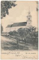 1905 Tasnád, Református templom. Csókás László kiadása / Calvinist church (EB)