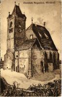 1925 Kismarton, Eisenstadt; Plébániatemplom / Pfarrkirche / parish church (EK)