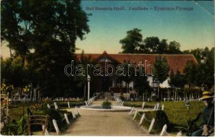 1915 Ruszanda-fürdő, Banja Rusanda (Melence, Melenci); szálloda. Petrity Lyubomir kiadása / hotel (EK)