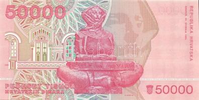 Horvátország 7 db klf modern bankjegy T:1