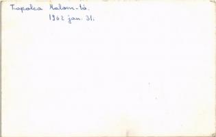 1962 Tapolca, Malom-tó. photo (non PC) (EK)