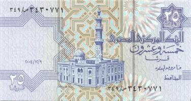 Egyiptom 8 db klf modern bankjegy T:1