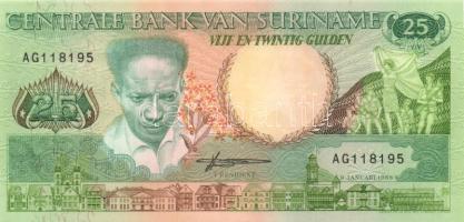 Szurinam 6 db klf modern bankjegy T:1