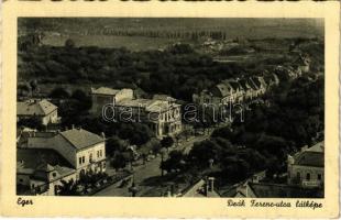 Eger, Deák Ferenc utca látképe (EK)