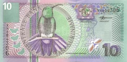 Szurinam 6 db klf modern bankjegy T:1