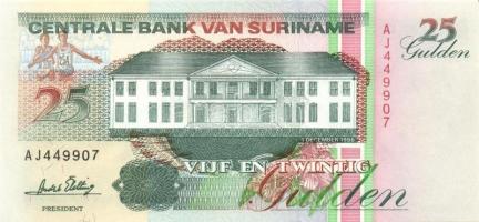 Szurinam 6 db klf modern bankjegy T:1