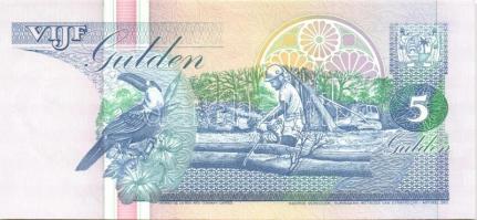 Szurinam 6 db klf modern bankjegy T:1