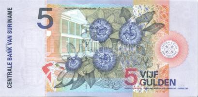 Szurinam 6 db klf modern bankjegy T:1