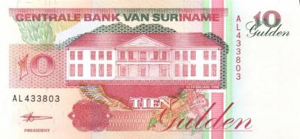 Szurinam 6 db klf modern bankjegy T:1