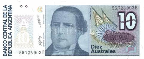 Argentína 13 db klf modern bankjegy T:1