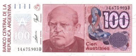 Argentína 13 db klf modern bankjegy T:1