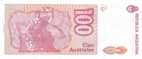 Argentína 13 db klf modern bankjegy T:1