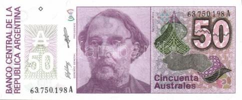 Argentína 13 db klf modern bankjegy T:1