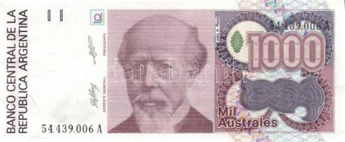 Argentína 13 db klf modern bankjegy T:1