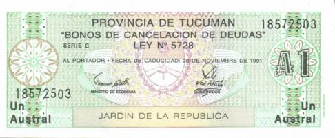 Argentína 13 db klf modern bankjegy T:1