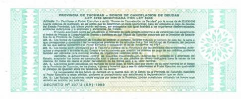 Argentína 13 db klf modern bankjegy T:1