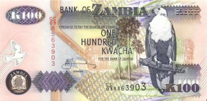 Zambia 6 db klf modern bankjegy T:1