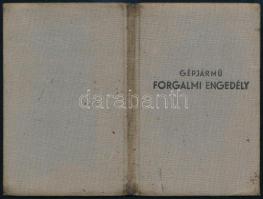 1976 Karcag, gépjármű forgalmi engedély Simson Star SR4-2/1 típusú motorhoz