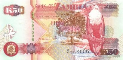 Zambia 6 db klf modern bankjegy T:1