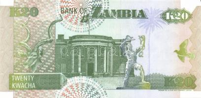 Zambia 6 db klf modern bankjegy T:1