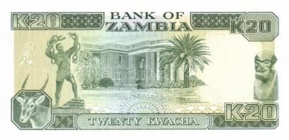 Zambia 6 db klf modern bankjegy T:1