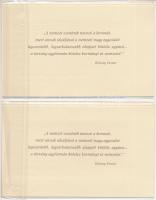 2000. 2000Ft (2x) "Millenium" eredeti, bontatlan díszcsomagolásban, sorszámkövetők "M...