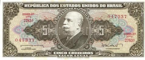 Brazília 21 db klf modern bankjegy T:1