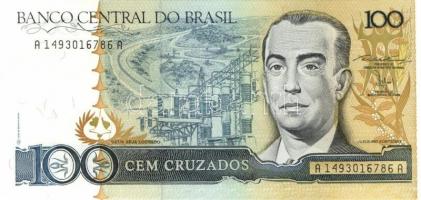 Brazília 21 db klf modern bankjegy T:1