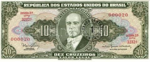 Brazília 21 db klf modern bankjegy T:1