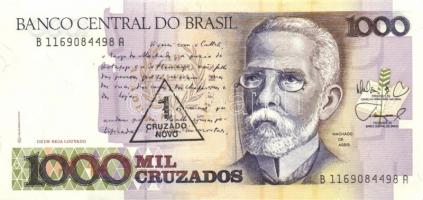 Brazília 21 db klf modern bankjegy T:1