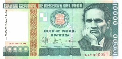 Peru 7 db klf modern bankjegy T:1