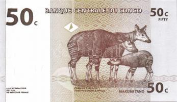 Kongó 8 db klf modern bankjegy T:1