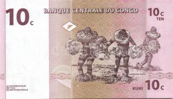 Kongó 8 db klf modern bankjegy T:1