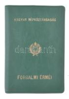 1977. 2f-10Ft (9xklf) forgalmi sor, "Magyar Népköztársaság - forgalmi érméi" feliratú mére...