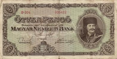 1945. 50P (10x) T:III,III/IV