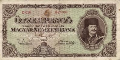 1945. 50P (10x) T:III,III/IV