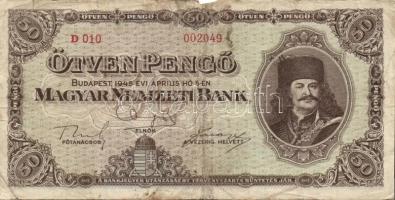 1945. 50P (10x) T:III,III/IV